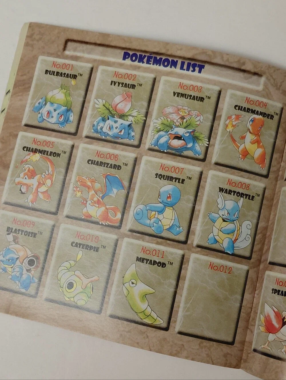 Pokemon - Trainers Guide Booklet - Pokemon Blue, Nintendo Game Boy